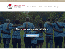Tablet Screenshot of measurementresourcesco.com